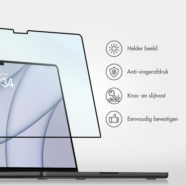 Accezz Gehard Glas Screenprotector Apple MacBook Air 13 inch (2018-2020)