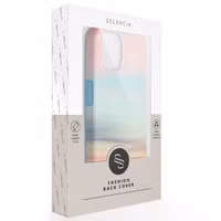 Selencia Aurora Fashion Backcover Apple iPhone 15 Pro Max - Duurzaam hoesje - 100% gerecycled - Sky Sunset Multicolor