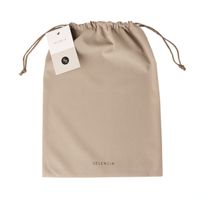 Selencia Sabi Kunstleren Muismat met Panterprint - 20 x 24 cm - Midnight Black