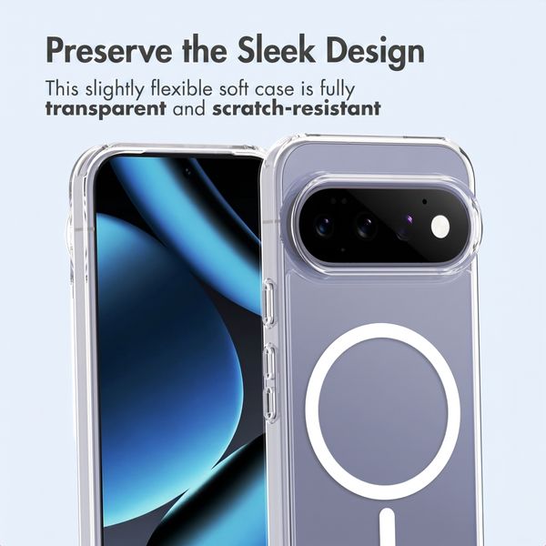 imoshion Protective Back Cover with MagSafe Google Pixel 11 Pro - Transparent