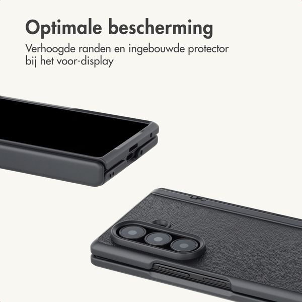 imoshion Kunstleren Slim Case Samsung Galaxy Z Fold 8 Ultra - Zwart