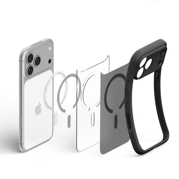 Spigen Ultra Hybrid Backcover MagSafe Apple iPhone 18 Pro Max / 17 Pro Max - Frost Black