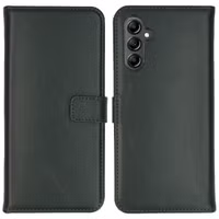 Selencia Echt Leren Bookcase Samsung Galaxy A14 (5G/4G) - Groen