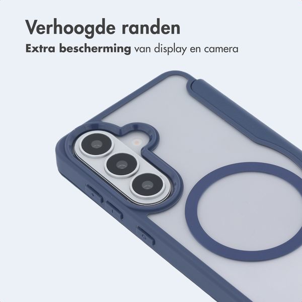 imoshion Transparante Bookcase met MagSafe Samsung Galaxy S26 - Blauw