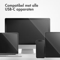 imoshion USB-C naar USB-C kabel - 100 Watt - 2 meter - Zwart