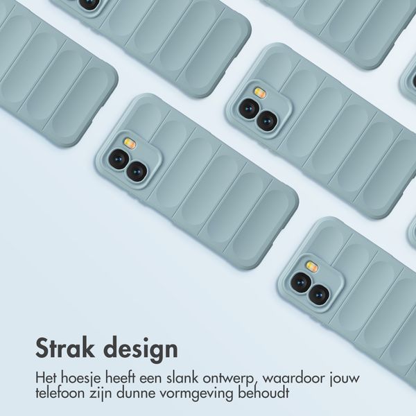 imoshion EasyGrip Backcover Oppo A6x (4G/5G) - Lichtblauw