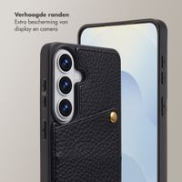 Selencia Nova Telefoonhoes met Koord en Pashouder Samsung Galaxy S26 - Zwart