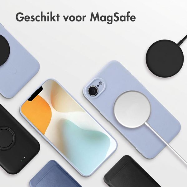 imoshion Color Backcover met MagSafe Apple iPhone 17e / 16e - Lila