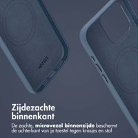 Accezz Leather Bookcase 2-in-1 met MagSafe Apple iPhone 15 Pro Max - Nightfall Blue