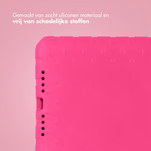 imoshion Kidsproof Backcover met handvat Apple iPad 9 (2021) 10.2 inch / iPad 8 (2020) 10.2 inch / iPad 7 (2019) 10.2 inch - Roze