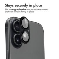 imoshion Camera Protector Glass 2-pack Apple iPhone 17 - Black
