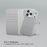 Selencia Olyn Detachable Bookcase with MagSafe Apple iPhone 17 Pro - Grey