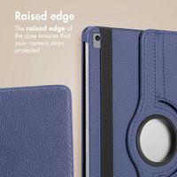 imoshion 360° Rotating Case Apple iPad 9 (2021) 10.2 inch / iPad 8 (2020) 10.2 inch / iPad 7 (2019) 10.2 inch - Dark Blue