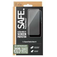 SAFE by PanzerGlass Ultra-Wide Fit Screenprotector incl. applicator Xiaomi Redmi Note 14 (4G)