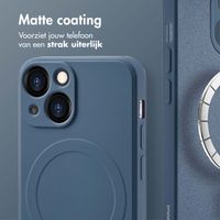 imoshion Color Backcover met MagSafe Apple iPhone 13 Mini - Donkerblauw