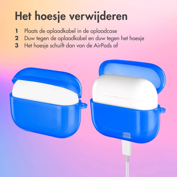 imoshion Neon Case Apple AirPods Pro - Kobaltblauw