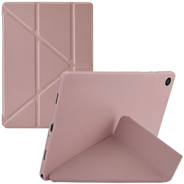 imoshion Origami Bookcase Samsung Galaxy Tab A9 Plus - Rosé Goud