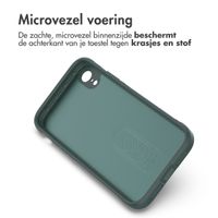 imoshion EasyGrip Backcover iPhone Xr - Donkergroen