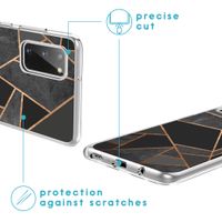 imoshion Design hoesje Samsung Galaxy S20 - Grafisch Koper / Zwart