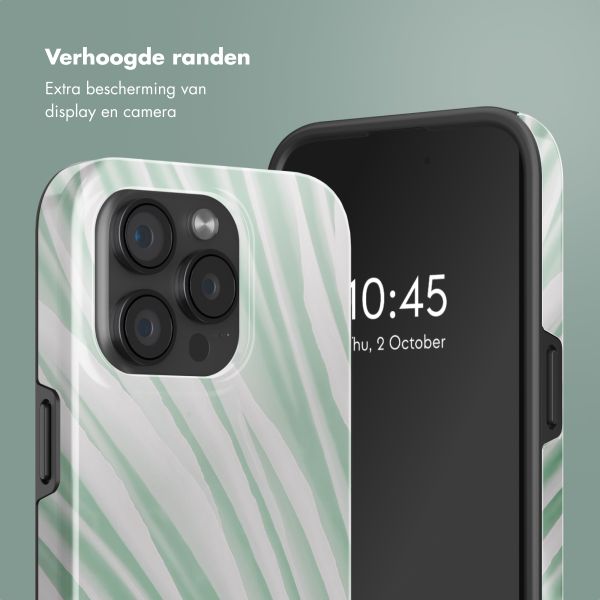 Selencia Vivid Backcover met MagSafe Apple iPhone 15 Pro - Nature Grayed Jade