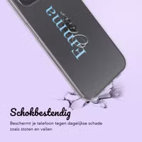 Hoesje met eigen foto en/of tekst Apple iPhone 15 - Naam