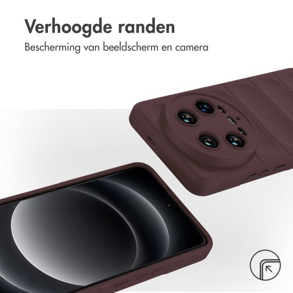 imoshion EasyGrip Backcover Xiaomi 14 Ultra - Aubergine