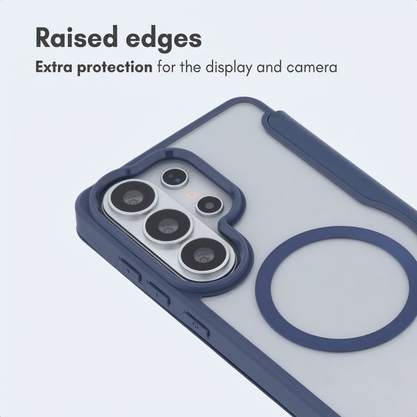 imoshion Transparent Bookcase with MagSafe Samsung Galaxy S26 Ultra - Blue
