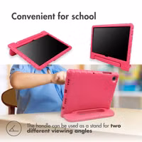 Accezz Kidsproof Backcover met handvat Apple iPad 9 (2021) 10.2 inch / iPad 8 (2020) 10.2 inch / iPad 7 (2019) 10.2 inch - Roze