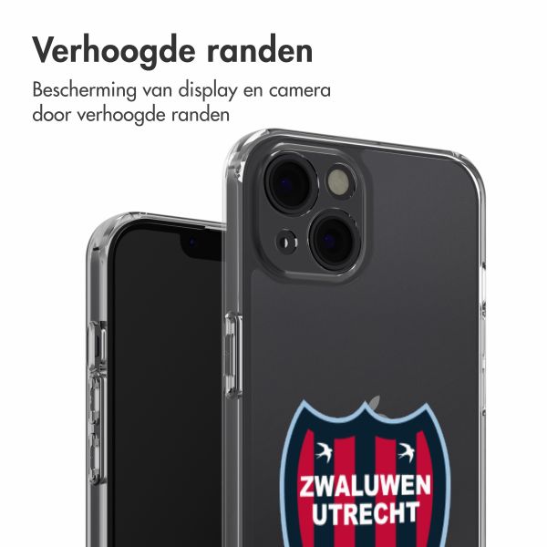 Clear Backcover Apple iPhone 13 - Zwaluwen Utrecht '11