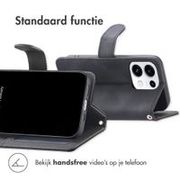 imoshion Bookcase met koord Oppo Reno 16 F - Zwart