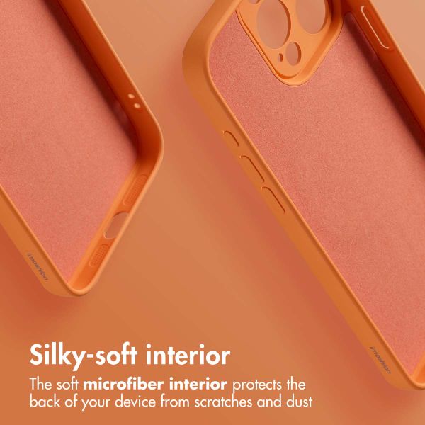 imoshion Colour Back Cover with MagSafe Apple iPhone 15 Pro Max - Orange