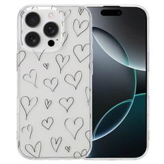 imoshion Design hoesje Apple iPhone 16 Pro - Hearts