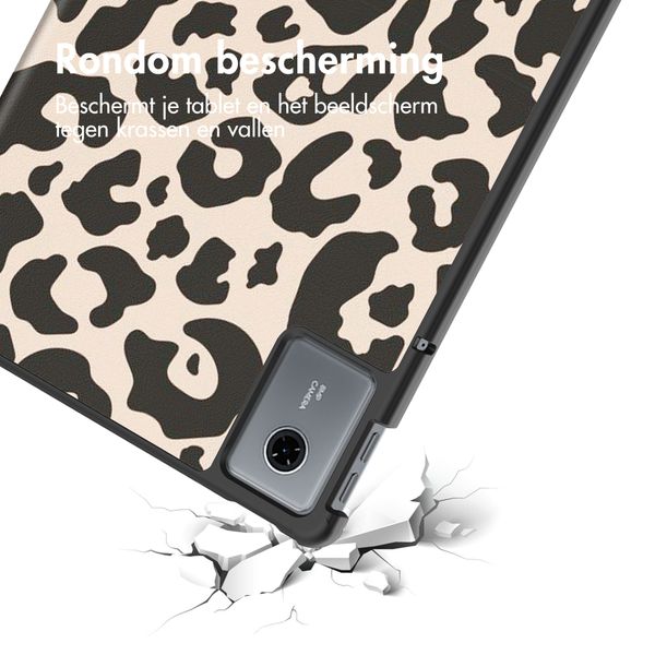 imoshion Design Trifold Bookcase Lenovo Idea Tab - Leopard