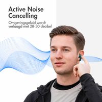 imoshion Aura Pro Draadloze In-ear Oordopjes - Active Noise Cancelling (ANC) - Petrol Green