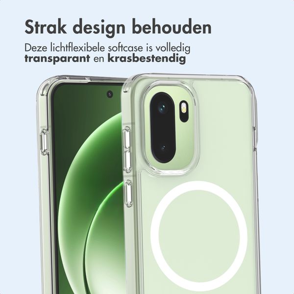 imoshion Protective Backcover met MagSafe OnePlus 15R - Transparant