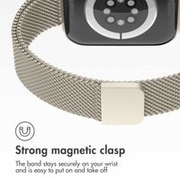 imoshion Slim Milanese Band Apple Watch | 38/40/41/42 mm - Champagne