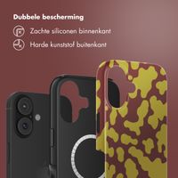 Selencia Vivid Backcover met MagSafe Apple iPhone 17 - Moo'd Olive Dust