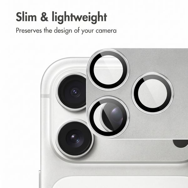 imoshion Camera Protector Glass 2-pack Apple iPhone 18 Pro / 17 Pro - Silver