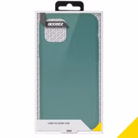Accezz Liquid Silicone Backcover Apple iPhone 11 Pro - Donkergroen