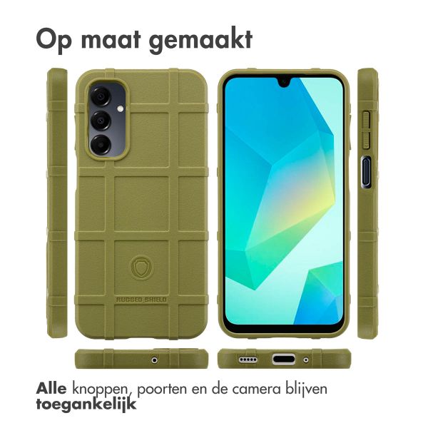 imoshion Rugged Shield Backcover Samsung Galaxy A16 - Donkergroen