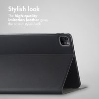 Accezz Classic Tablet Case Apple iPad Pro 12.9 (2020/2021/2022) - Black