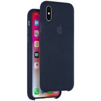 Apple Silicone Backcover Apple iPhone X - Midnight Blue