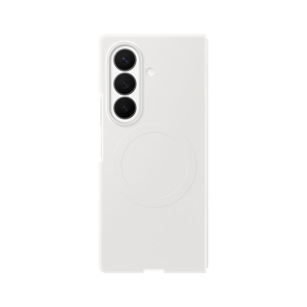 Samsung Silicon Magnet Case Samsung Galaxy Z Fold 8 Ultra - White
