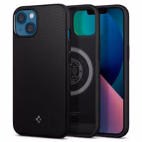 Spigen MagSafe Armor Backcover Apple iPhone 13 - Zwart