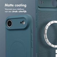 imoshion Color Backcover met MagSafe Apple iPhone Air - Donkerblauw