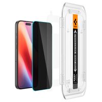 Spigen GLAStR Privacy EZ Fit Screenprotector + Applicator Apple iPhone 16 Pro Max / 17 Pro Max