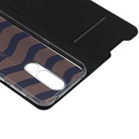 Dux Ducis Slim Softcase Bookcase Nokia 4.2 - Zwart