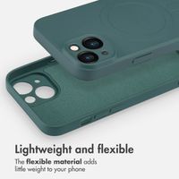 imoshion Colour Back Cover with MagSafe Apple iPhone 14 - Dark Green