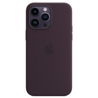 Apple Silicone Back Cover with MagSafe Apple iPhone 14 Pro Max - Elderberry