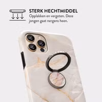 Burga Ringholder Gunmetal - Telefoonring - Morning Sunshine
